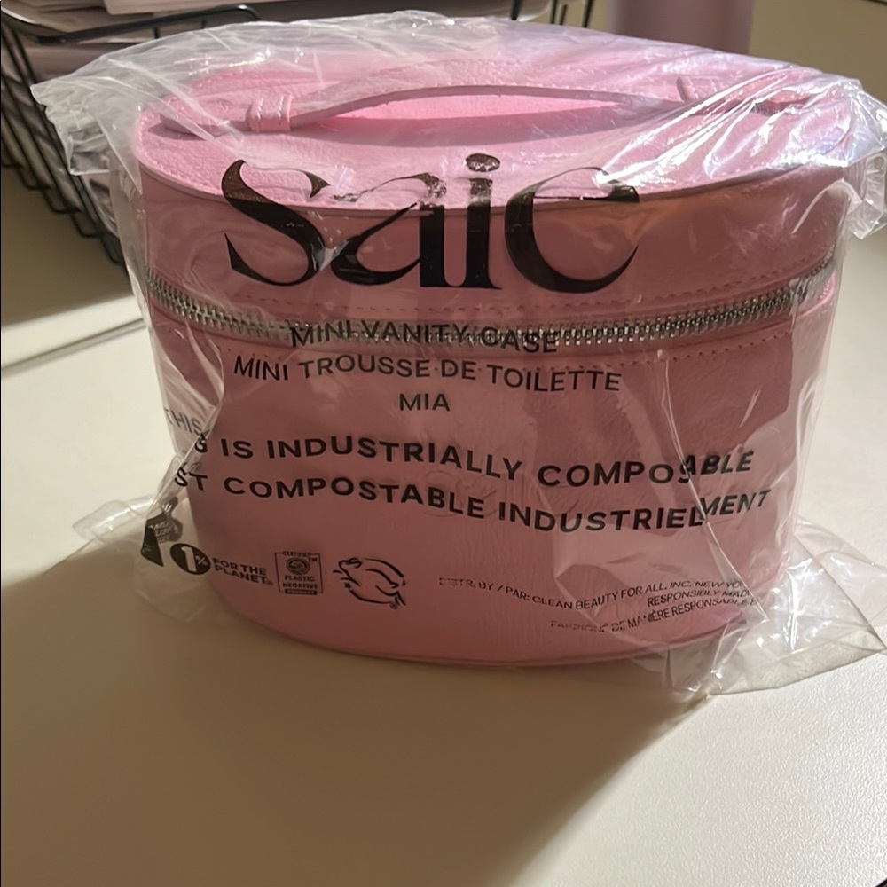 Saie Pink Mini Vanity Case